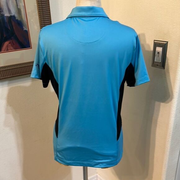Kate Lord Collection Women's Blue Polo Shirt Size Medium - Picture 9 of 12